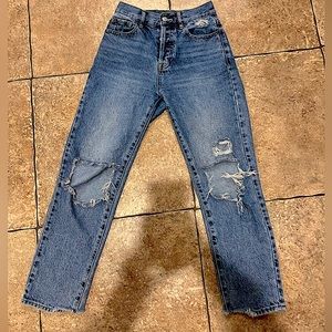 Pacsun high rise straight mom jeans